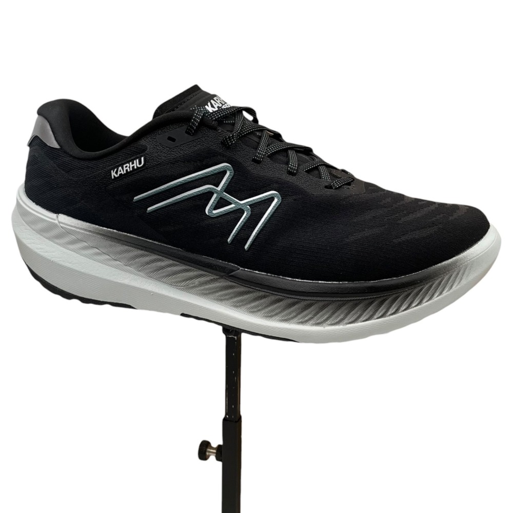 Karhu Women's Fusion 4.0 Athletic Running Shoes Size 8.5 Black Stormy Weather
